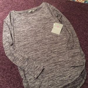 Athleta crew neck knit top
